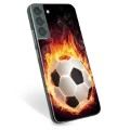 Samsung Galaxy S22+ 5G TPU-Skal - Fotbollsflamma