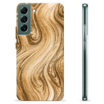 Samsung Galaxy S22+ 5G TPU-Skal - Gyllene Sand