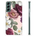 Samsung Galaxy S22+ 5G TPU-Skal - Romantiska Blommor