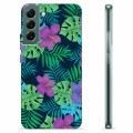 Samsung Galaxy S22+ 5G TPU-Skal - Tropiska Blommor