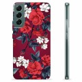 Samsung Galaxy S22+ 5G TPU-Skal - Vintage Blommor