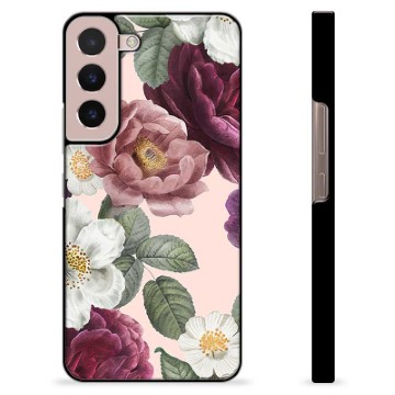 Samsung Galaxy S22 5G Skyddsskal - Romantiska Blommor