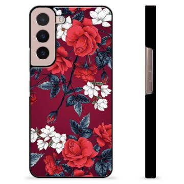 Samsung Galaxy S22 5G Skyddsskal - Vintage Blommor