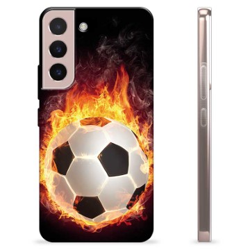 Samsung Galaxy S22 5G TPU-Skal - Fotbollsflamma