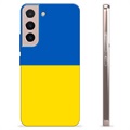 Samsung Galaxy S22 5G TPU-Skal Ukrainska Flaggan - Gul och ljusblå