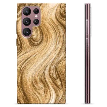 Samsung Galaxy S22 Ultra 5G TPU-Skal - Gyllene Sand