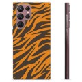 Samsung Galaxy S22 Ultra 5G TPU-Skal - Tiger