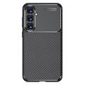 Samsung Galaxy S23 FE Beetle Kolfiber TPU Skal - Svart