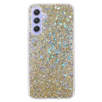 Samsung Galaxy S23 FE Glitter Flakes TPU-skal