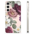 Samsung Galaxy S23+ 5G TPU-Skal - Romantiska Blommor