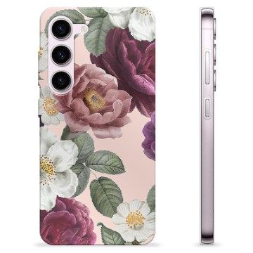 Samsung Galaxy S23 5G TPU-Skal - Romantiska Blommor