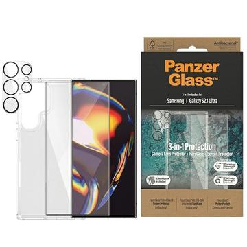 Samsung Galaxy S23 Ultra 5G PanzerGlass 3-i-1 Skyddsset - Klar