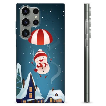 Samsung Galaxy S23 Ultra 5G TPU-Skal - Snögubbe