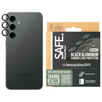 Samsung Galaxy S24 FE PanzerGlass Safe kameralinsskydd - svart aluminium