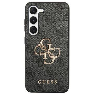 Samsung Galaxy S24 Guess 4G Big Metal Logo Hybrid Skal