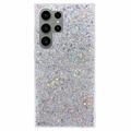 Samsung Galaxy S24 Ultra Glitter Flakes TPU-skal