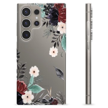 Samsung Galaxy S24 Ultra TPU-Skal - Höstblommor