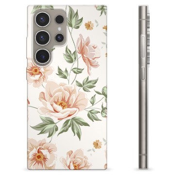 Samsung Galaxy S24 Ultra TPU-Skal - Blommig