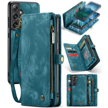 Samsung Galaxy S24+ Caseme 008 2-i-1 Multifunktionell Plånboksfodral - Blå