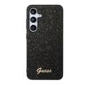 Samsung Galaxy S24+ Guess Glitter Flakes Metal Logo Hybridskal