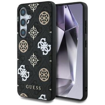 Samsung Galaxy S25 Guess 4G Printed Colored Peony Pattern MagSafe Skal