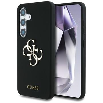 Samsung Galaxy S25 Guess Big 4G Logo Bottom Script Silikonskal