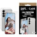 Samsung Galaxy S25 PanzerGlass Care Fashion 2-i-1-paket - Klar