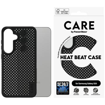 Samsung Galaxy S25 PanzerGlass Care Heat Beat Skal - Svart