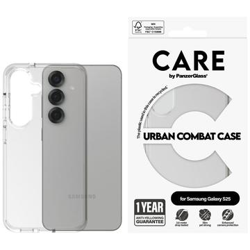 Samsung Galaxy S25 PanzerGlass Care Urban Combat skal - Genomskinlig