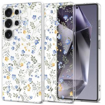 Samsung Galaxy S25 Ultra Tech-Protect FlexAir TPU-skal - Vårblommor