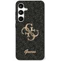 Samsung Galaxy S25+ Guess Fixed Glitter 4G Metal Logo Skal