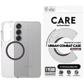 Samsung Galaxy S25+ PanzerGlass Care Urban Combat Skal - MagSafe-kompatibel - Plommon lila