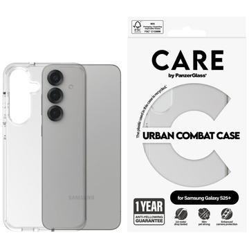 Samsung Galaxy S25+ PanzerGlass Care Urban Combat skal - Genomskinlig