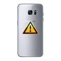 Samsung Galaxy S7 Edge Bak Skal Reparation - Silver