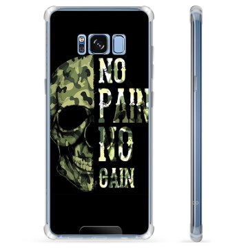 Samsung Galaxy S8 Hybridskal - No Pain, No Gain