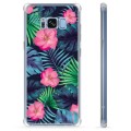 Samsung Galaxy S8 Hybridskal - Tropiska Blommor