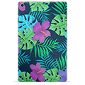 Samsung Galaxy Tab A 10.1 (2019) TPU-Skal - Tropiska Blommor