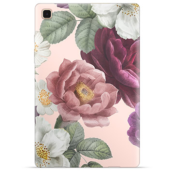 Samsung Galaxy Tab A7 10.4 (2020) TPU-Skal - Romantiska Blommor