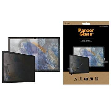 Samsung Galaxy Tab A8 10.5 (2021) PanzerGlass Privacy Case Friendly Härdat Glas Skärmskydd - Svart Kant