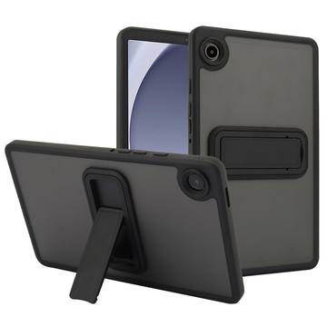 Samsung Galaxy Tab A9 Stötsäkert hybridskal med kickstand - Svart