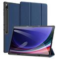 Samsung Galaxy Tab S10 Ultra Dux Ducis Domo Tri-Fold Smart Foliofodral - Blå