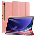 Samsung Galaxy Tab S10 Ultra Dux Ducis Domo Tri-Fold Smart Foliofodral - Rosa