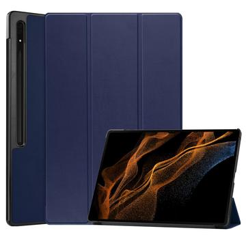 Samsung Galaxy Tab S10 Ultra Tri-Fold Series Smart Foliofodral - Blå