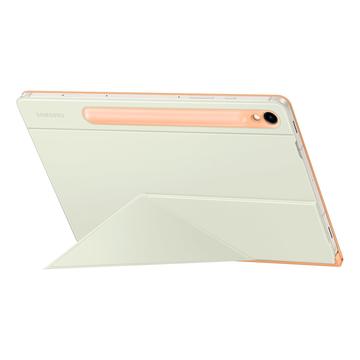 Samsung Galaxy Tab S9/S9 FE Smart Book Cover EF-BX710POEGWW - Vit / Orange