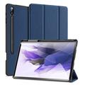 Samsung Galaxy Tab S9+ Dux Ducis Domo Tri-Fold Smart Foliofodral - Blå