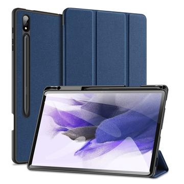 Samsung Galaxy Tab S9+ Dux Ducis Domo Tri-Fold Smart Foliofodral - Blå