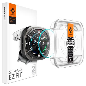 Samsung Galaxy Watch Ultra Spigen Glas.tR Ez Fit Skärmskydd - 47mm - 2 St.