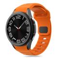 Samsung Galaxy Watch4/5/5 Pro/6/7/FE Tech-Protect IconBand Line silikonarmband - Orange