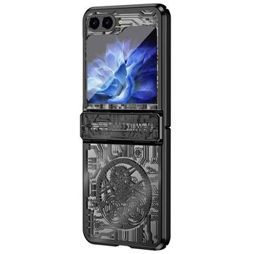 Samsung Galaxy Z Flip6 Mechanical Legend Galvaniserat plastfodral