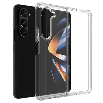 Samsung Galaxy Z Fold5 Shockproof Hybrid Skal - Genomskinlig